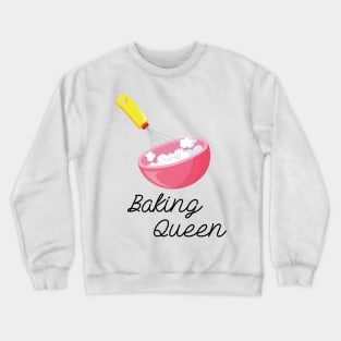 Baking Queen Crewneck Sweatshirt